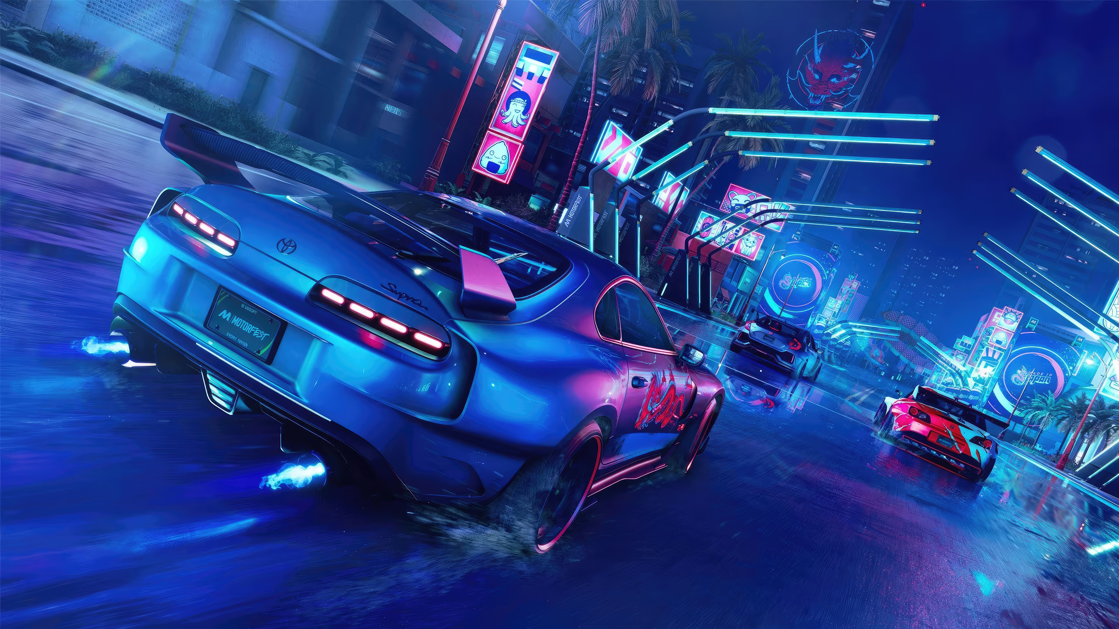 Toyota Supra The Crew Motorfest 4k