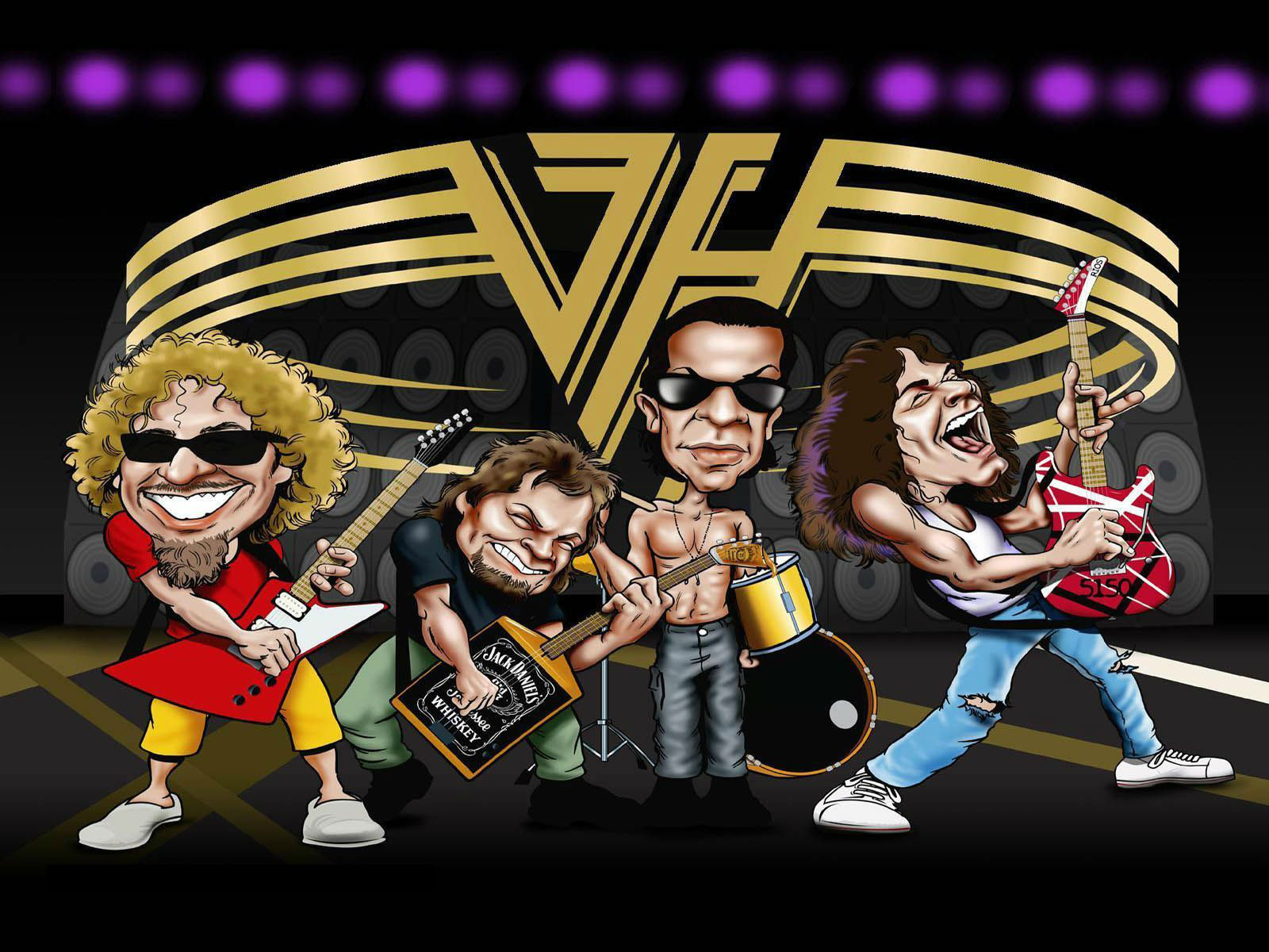 Hard Rock Music Van Halen Wallpaper