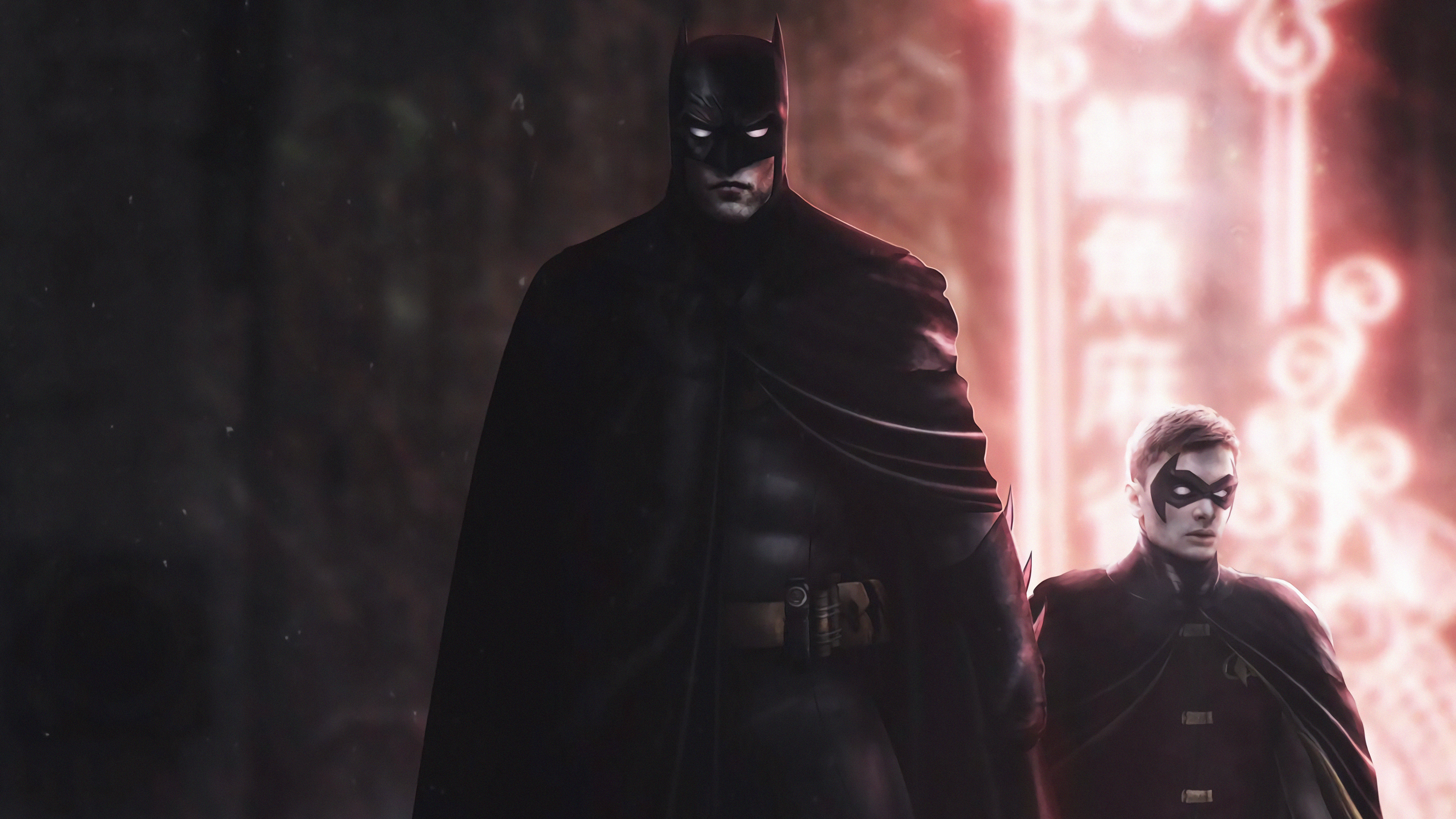 Batman And Robin 4k Wallpaper, HD