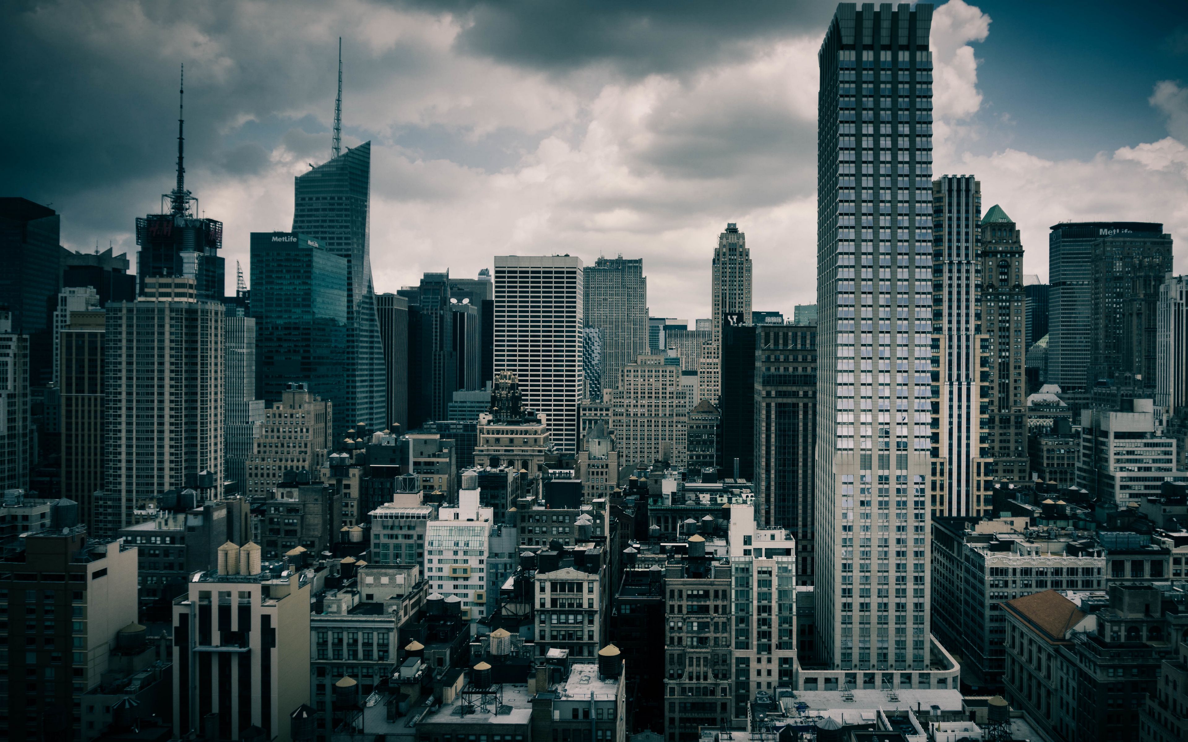 Download wallpaper 3840x2400 city