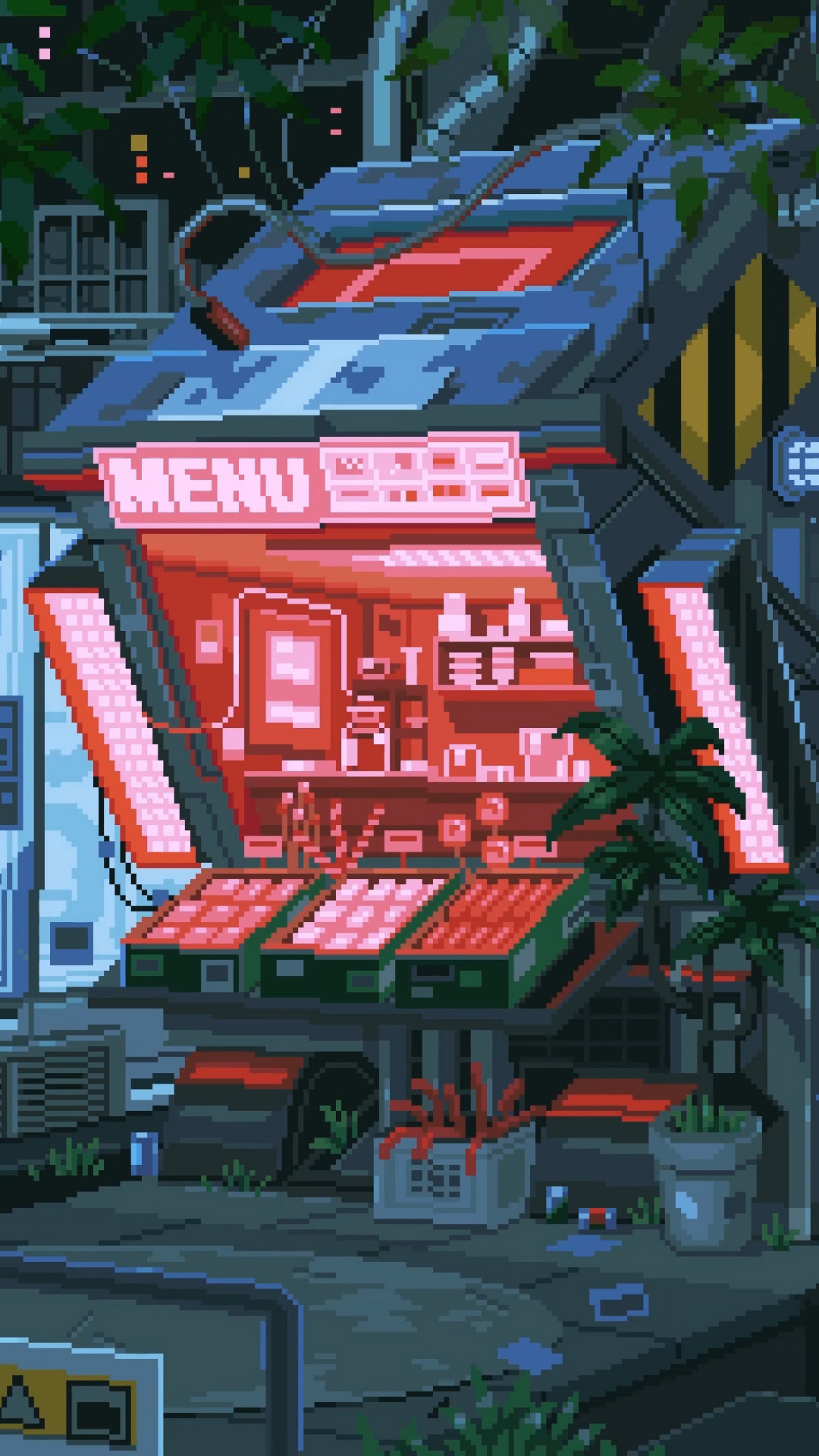 Pixel Art Phone Wallpaper