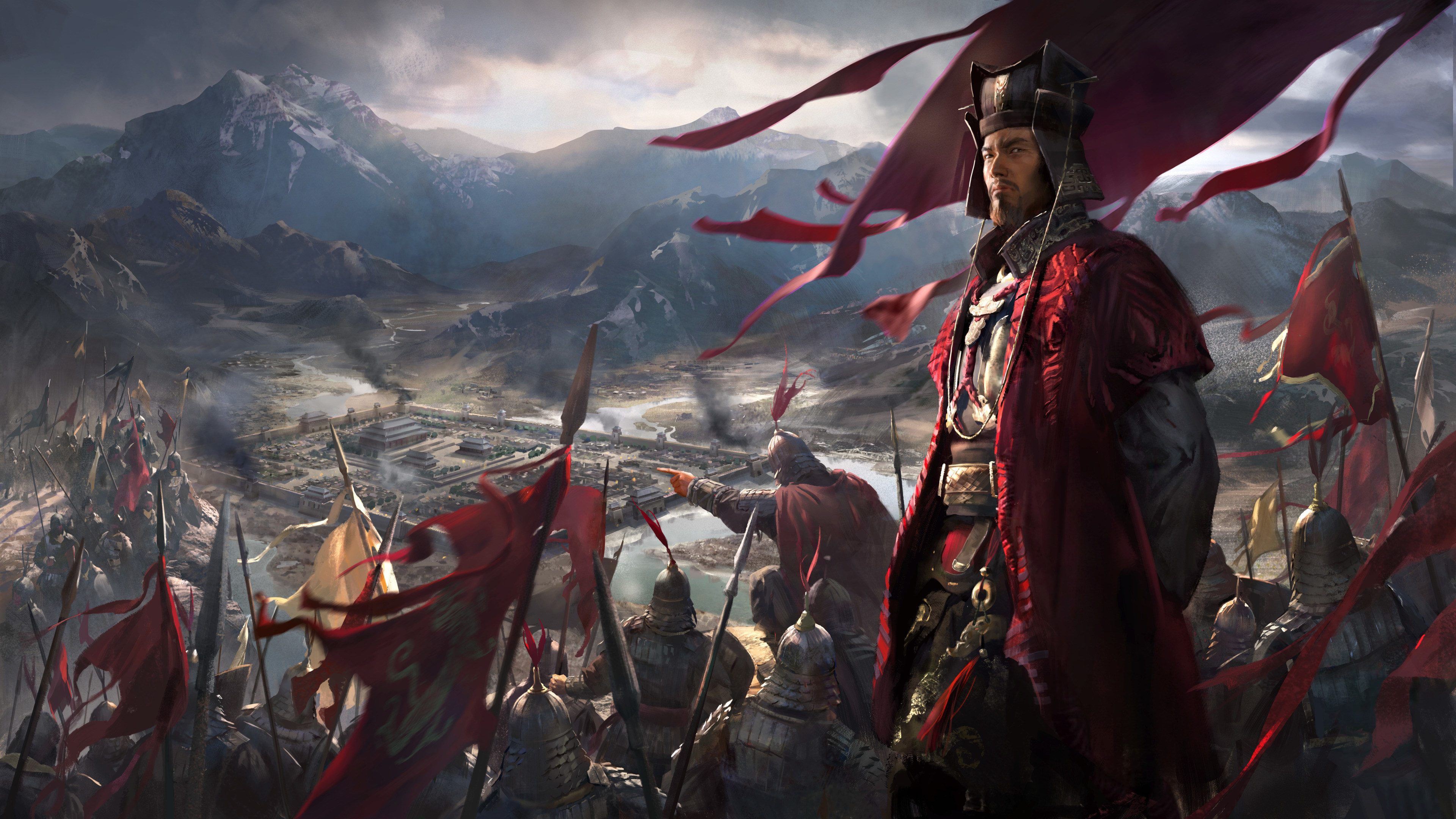 THREE KINGDOMS 4k Ultra HD Wallpaper