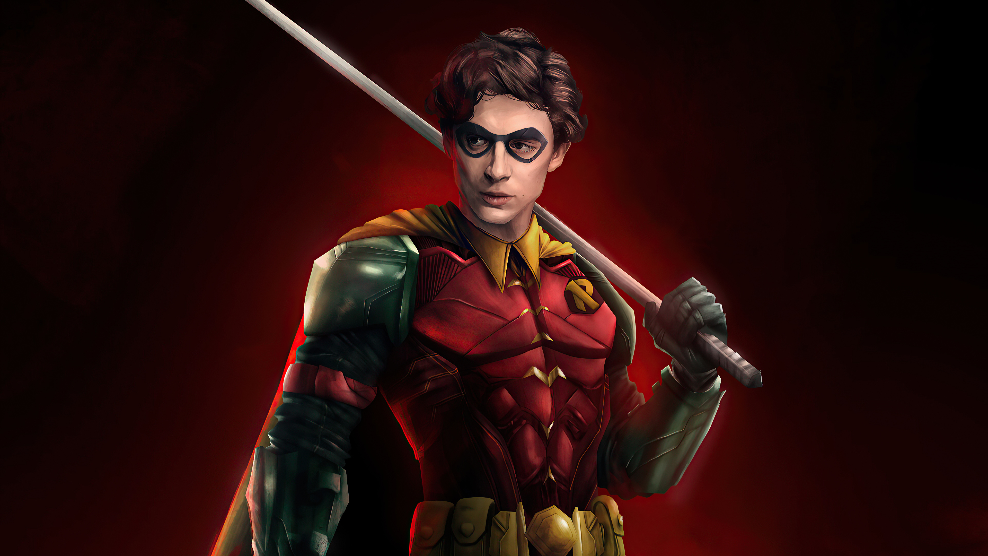 Timothee Chalamet As Robin 4k Wallpaper