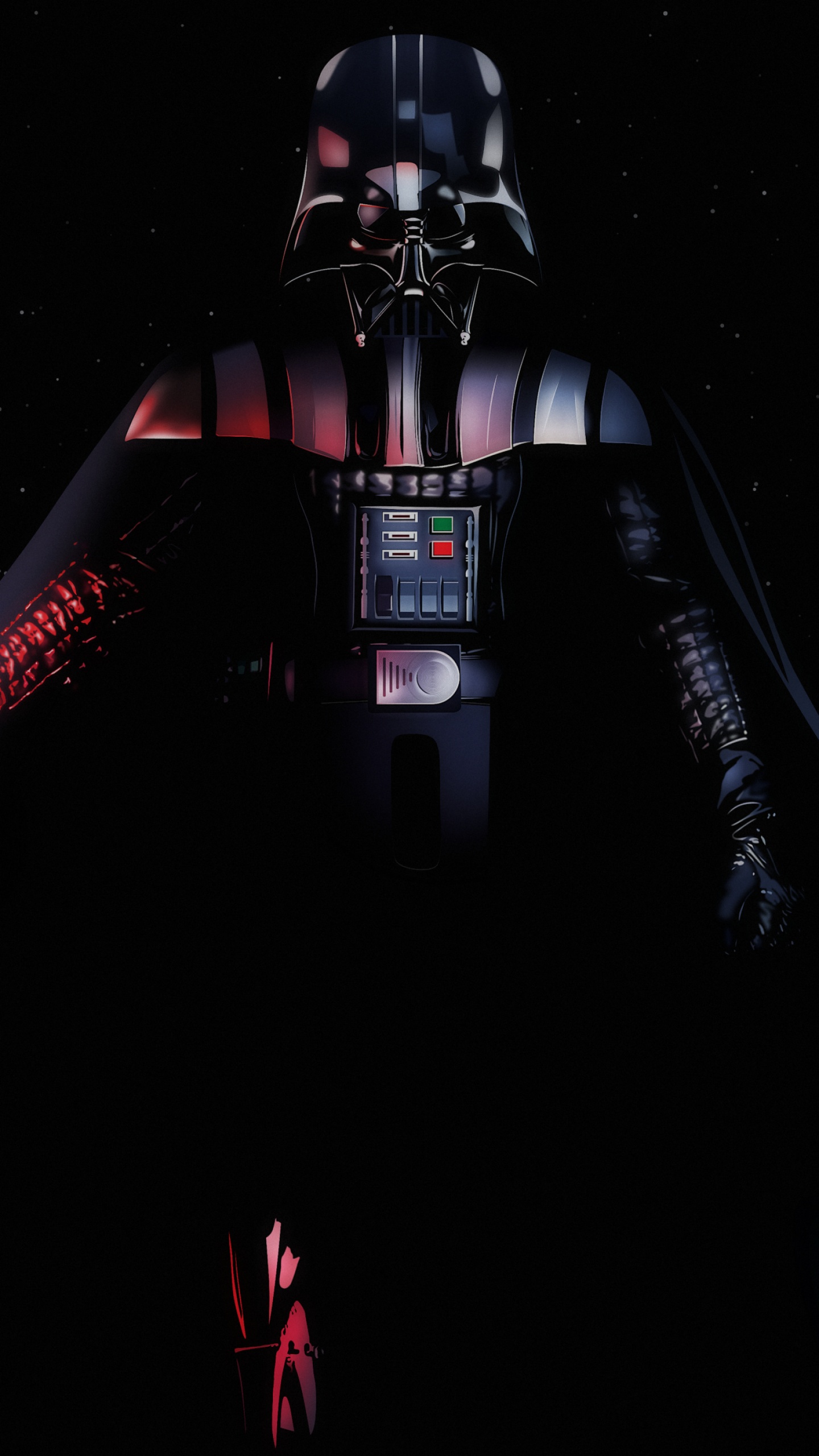 Darth Vader Wallpaper 4K, Black