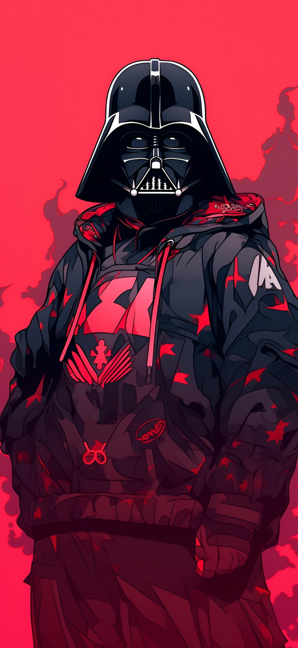 Hypebeast Darth Vader Red Wallpaper