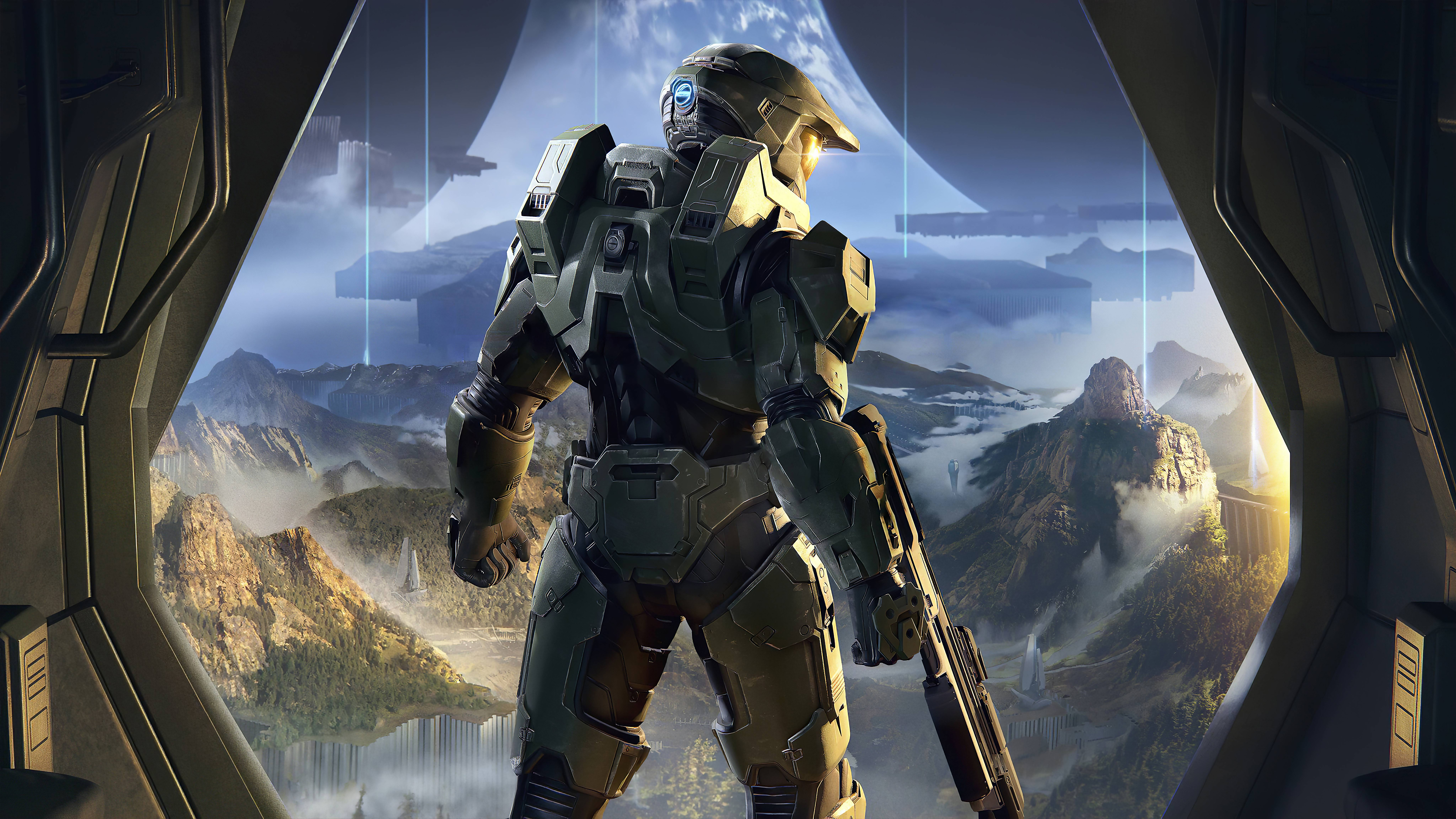 Halo Infinite Wallpaper 4K, Master