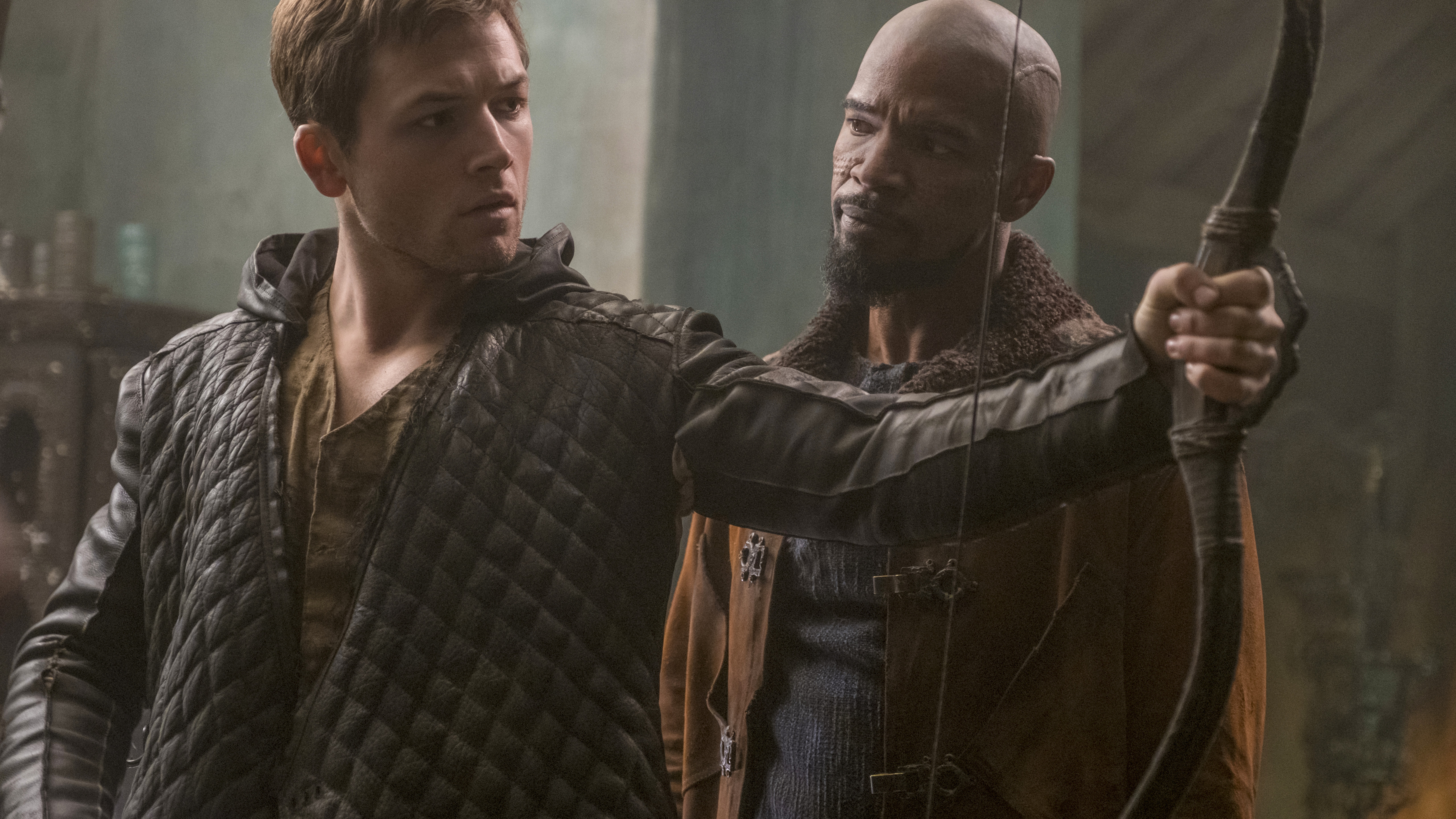 Wallpaper Robin Hood, Jamie Foxx, Taron
