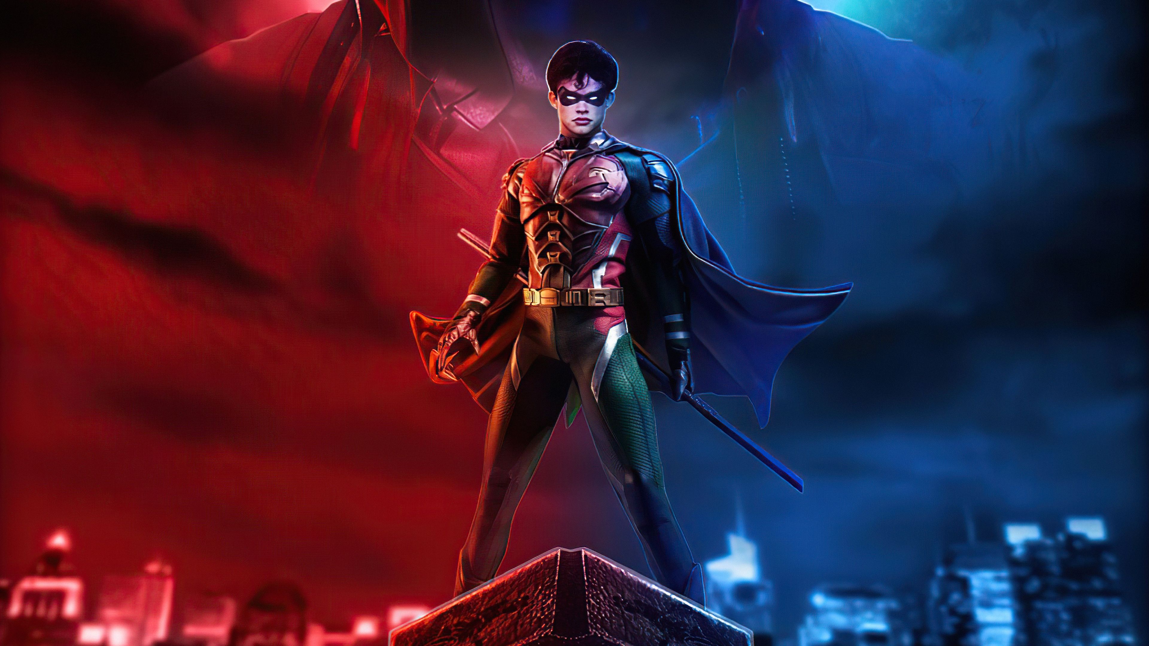 Red Hood Dc Universe 4k wallpaper