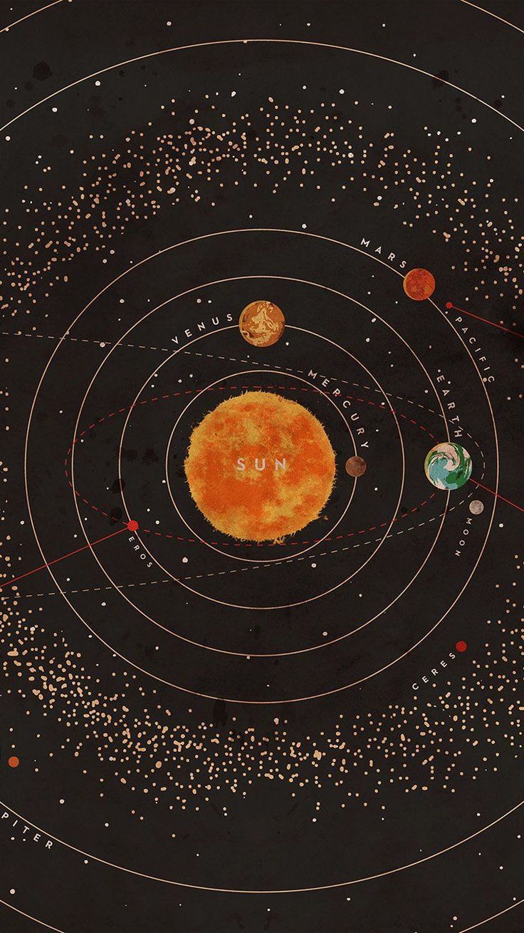 SOLAR SYSTEM SPACE ART COVER