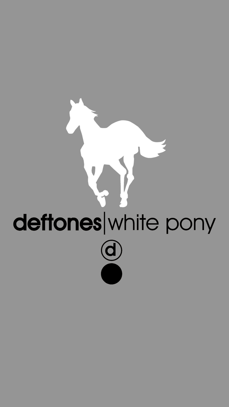 White Pony phone wallpaper
