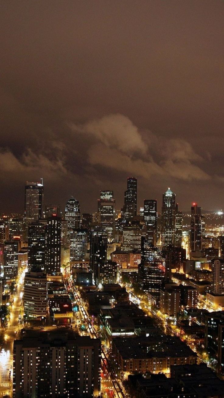 Aesthetic City Lights Wallpaper