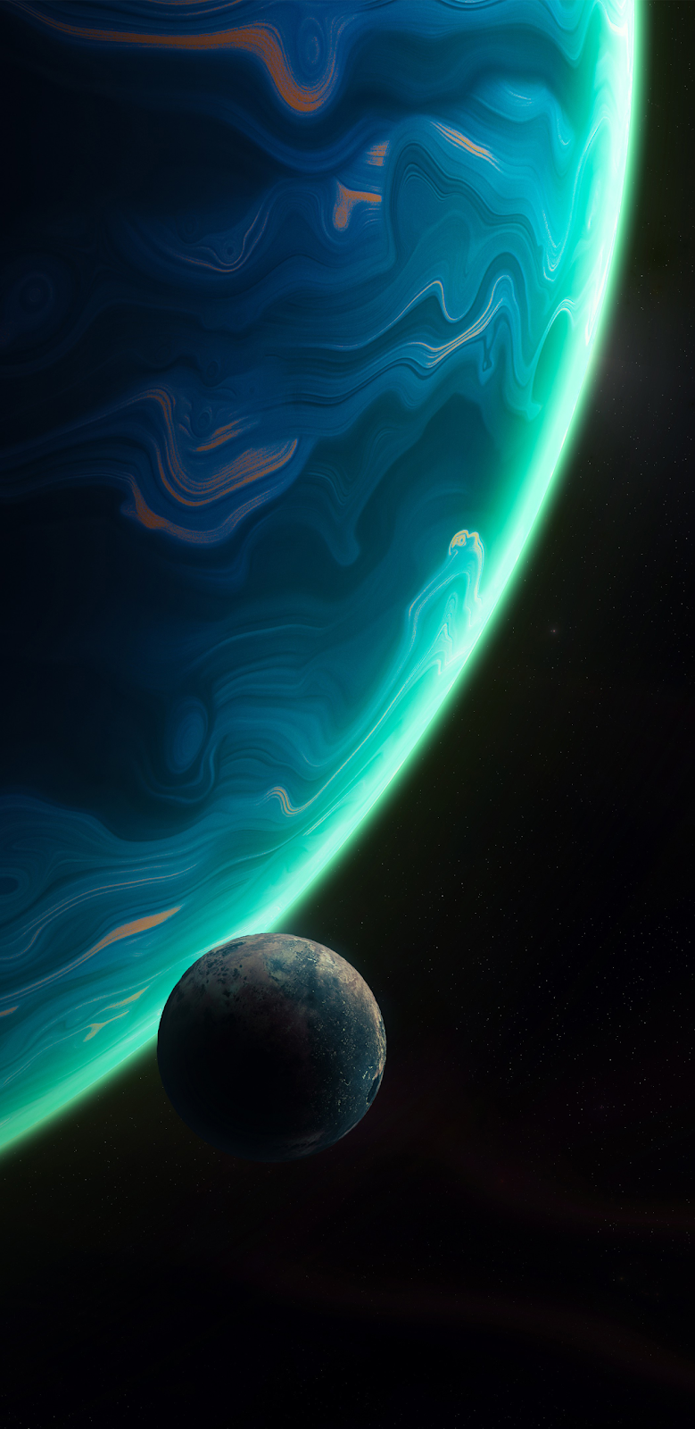 Dive into the Serenity of a Blue Planet
