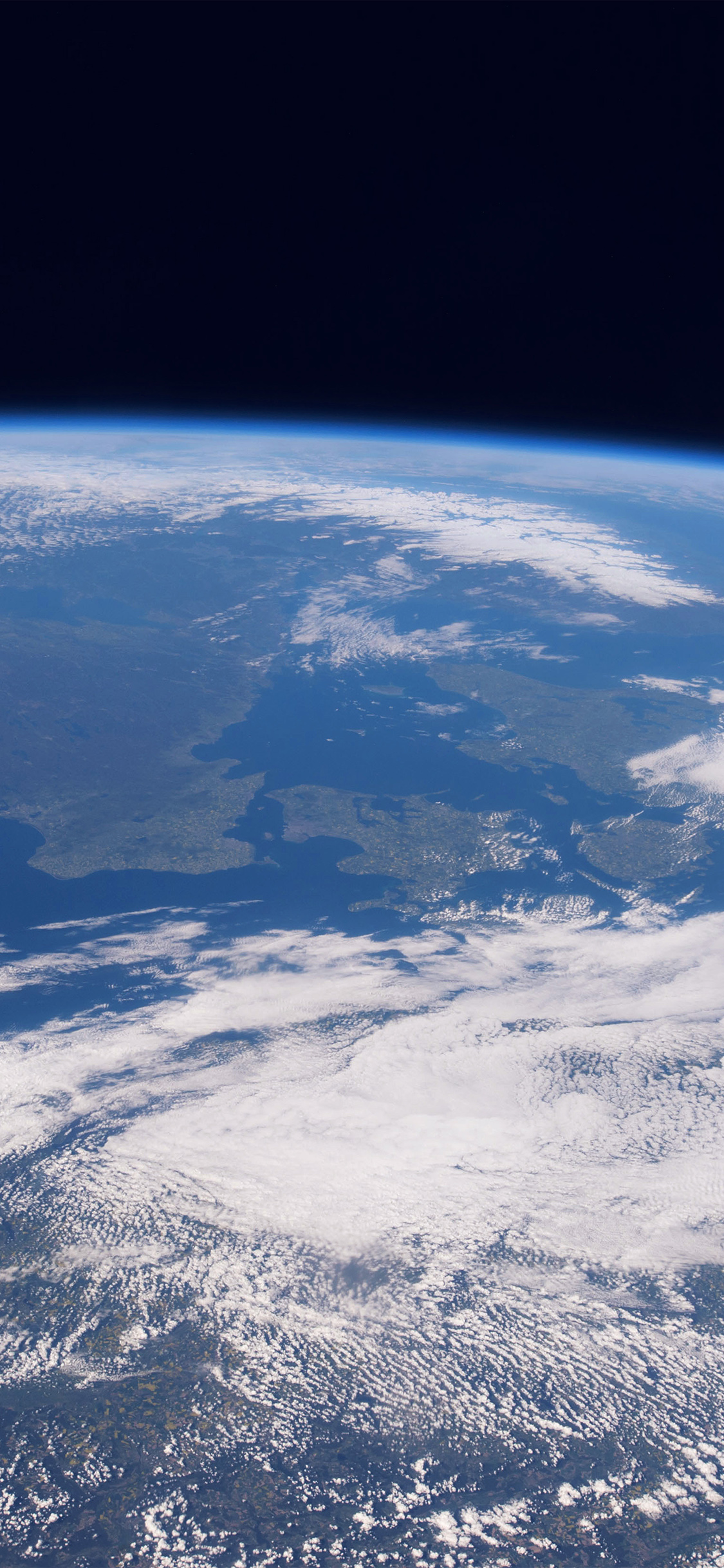 Blue Planet Earth From Space