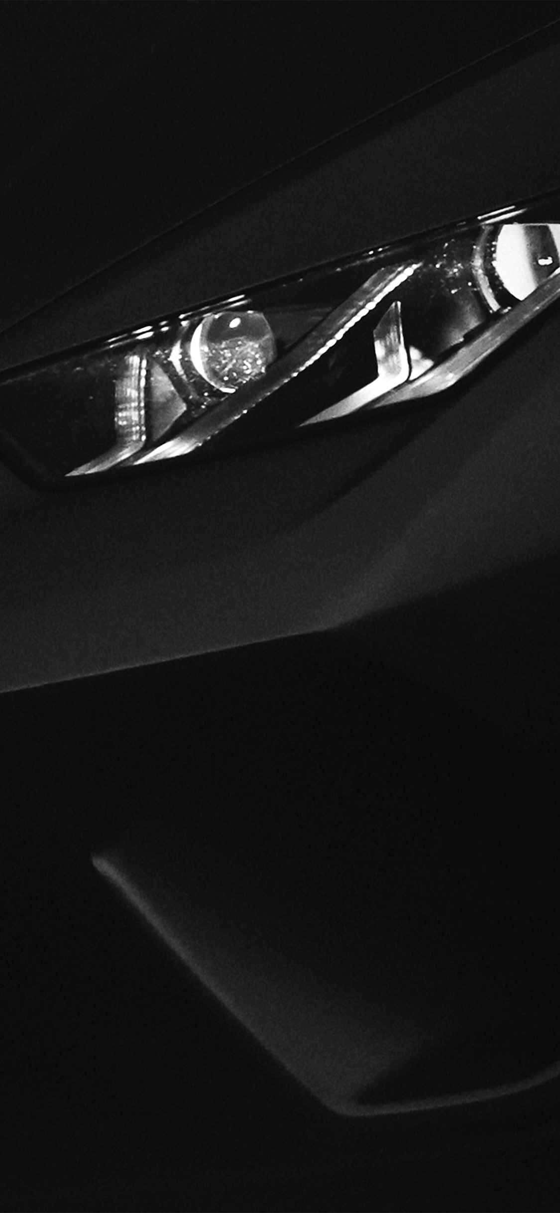 Car Lamborghini Light Dark Minimal