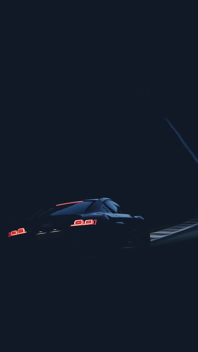 Aston Martin Black Car Dark iPhone