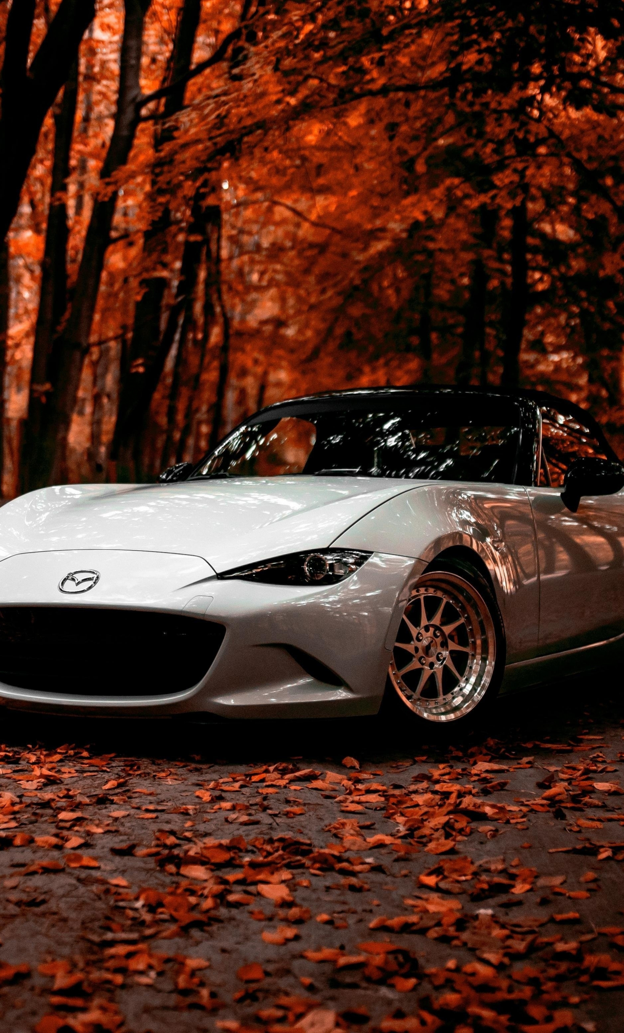 Download wallpaper 1280x2120 mazda, off