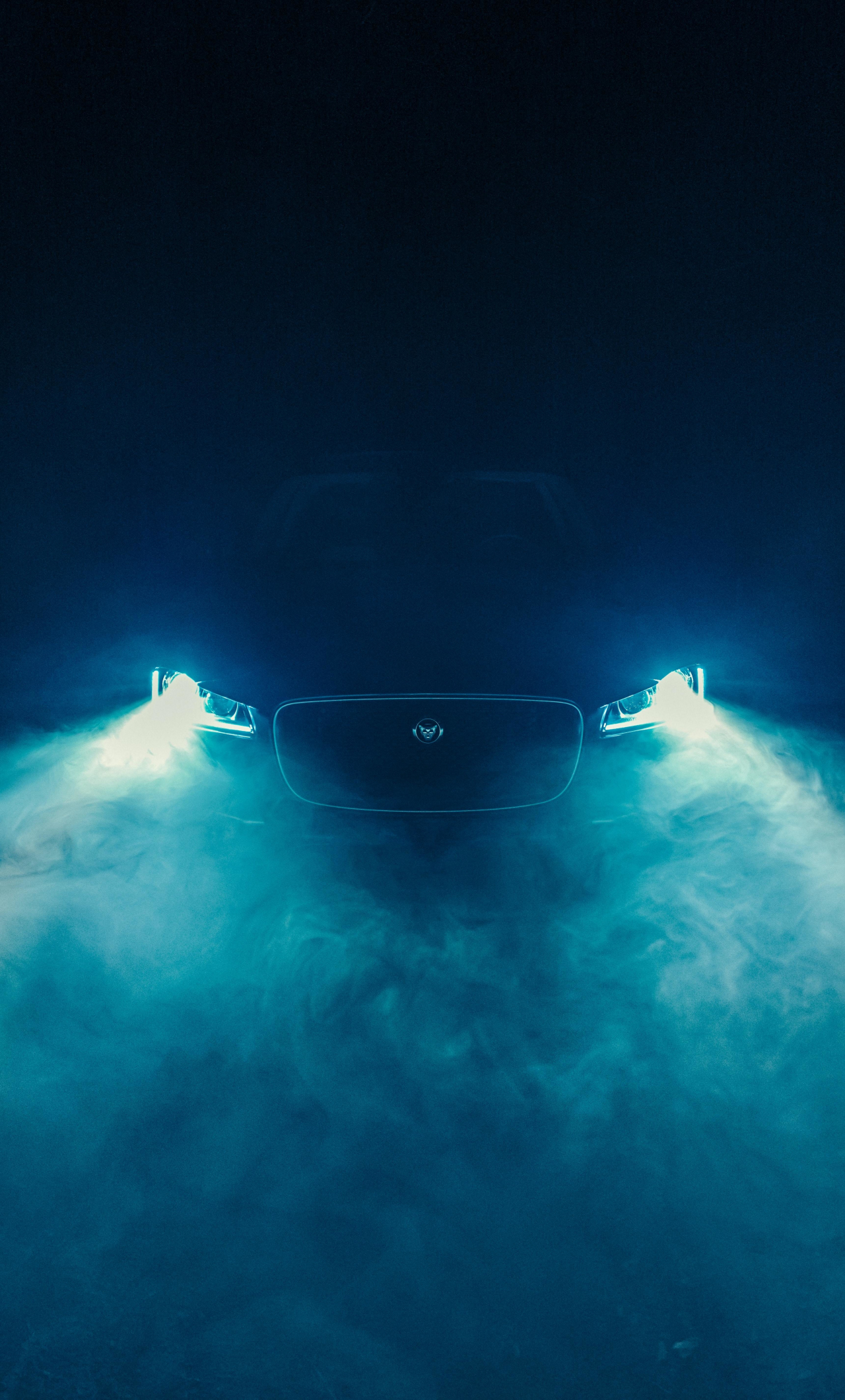 wallpaper 1280x2120 headlight, glow