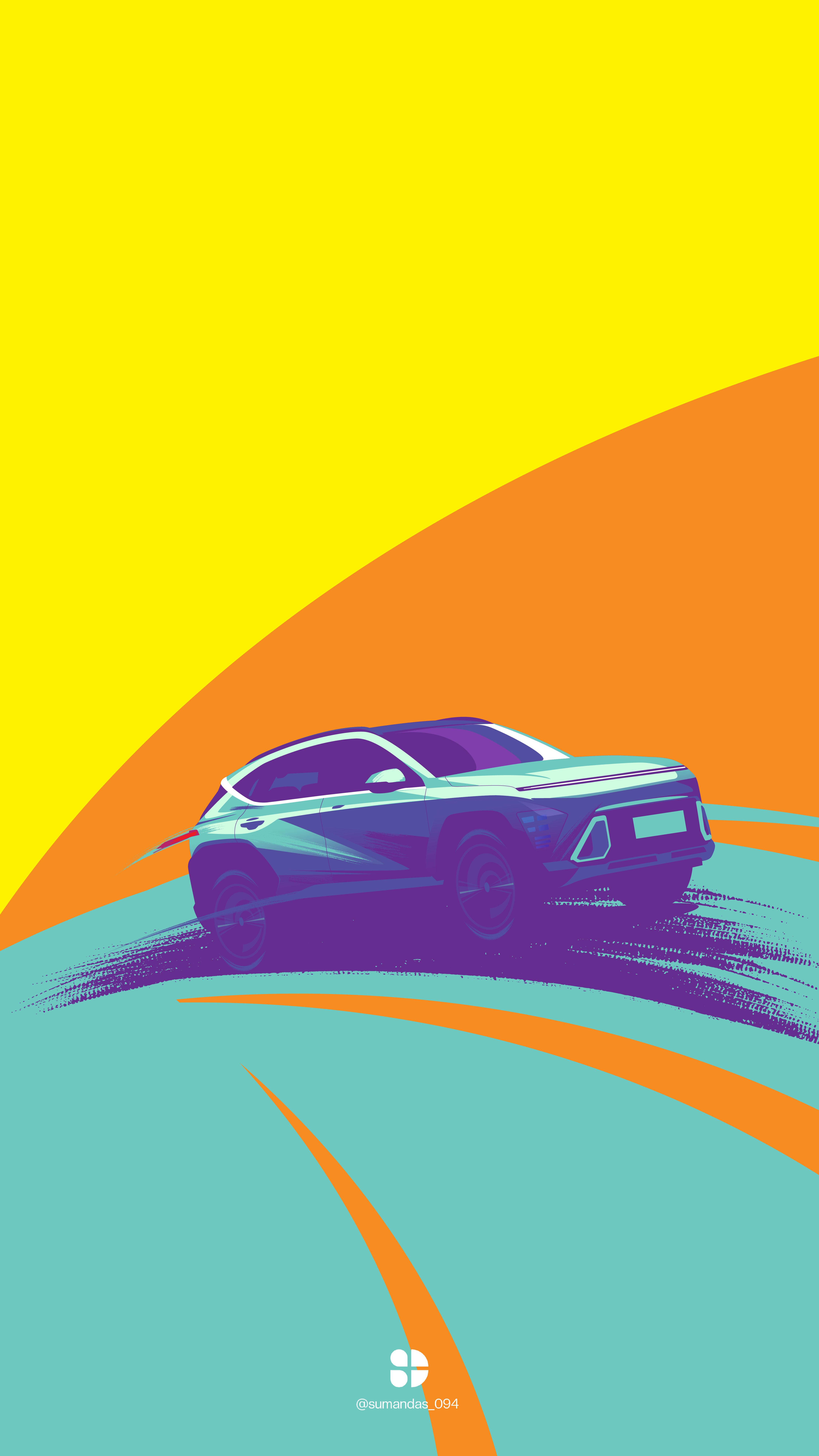 Hyundai Kona Electric Phone Wallpaper