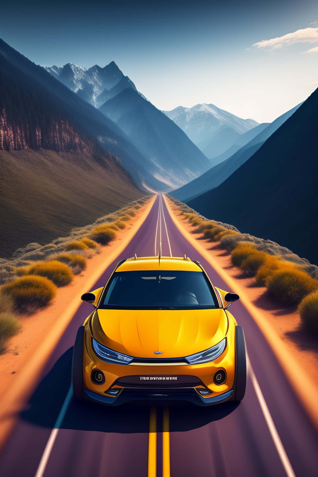 Download Sleek Minimalist Car on