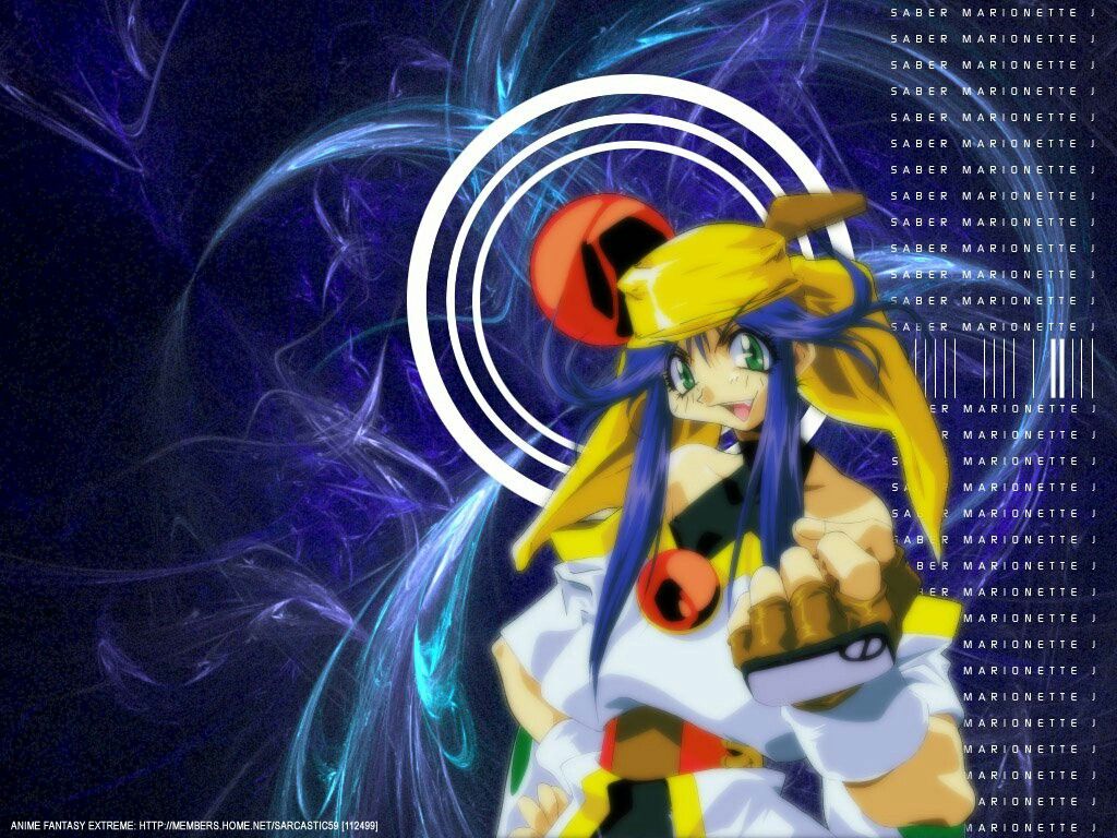 Saber Marionette J Anime Character