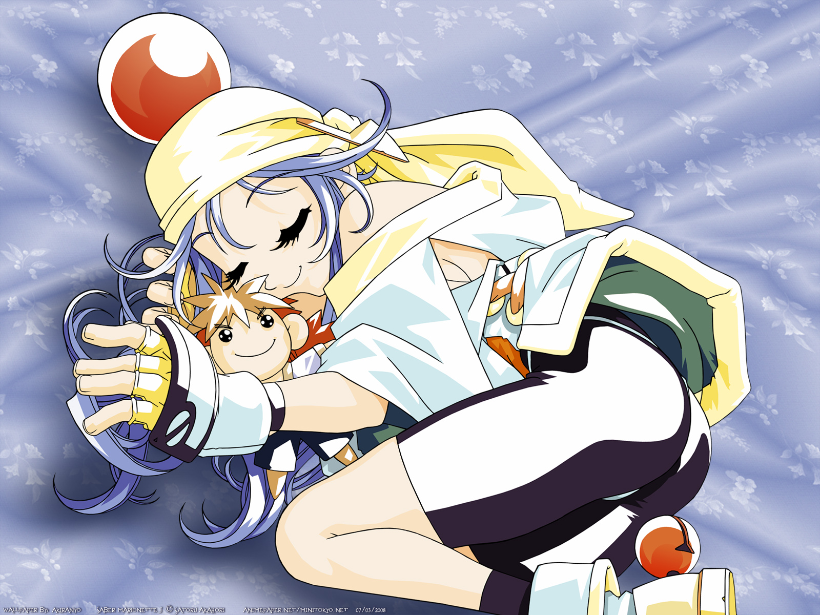 Saber Marionette and Scan