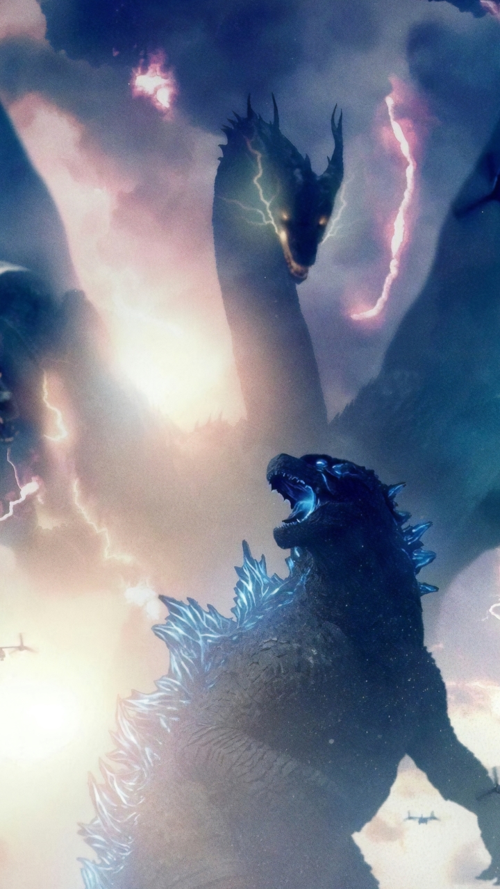 King Ghidorah iPhone Wallpaper