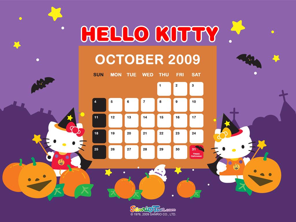 Hello Kitty October Halloween Wallpaper Kitty Wallpaper