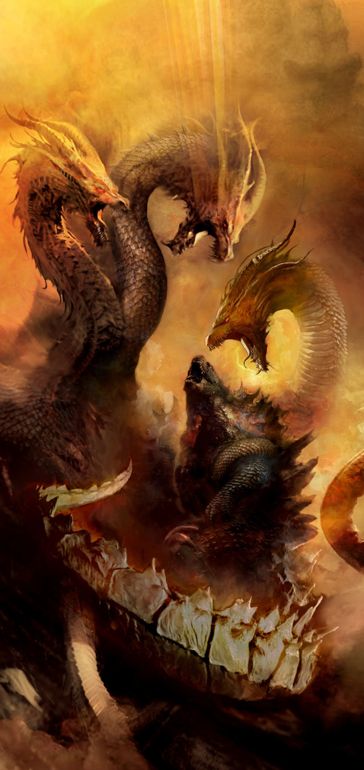 Download King Ghidorah wallpaper