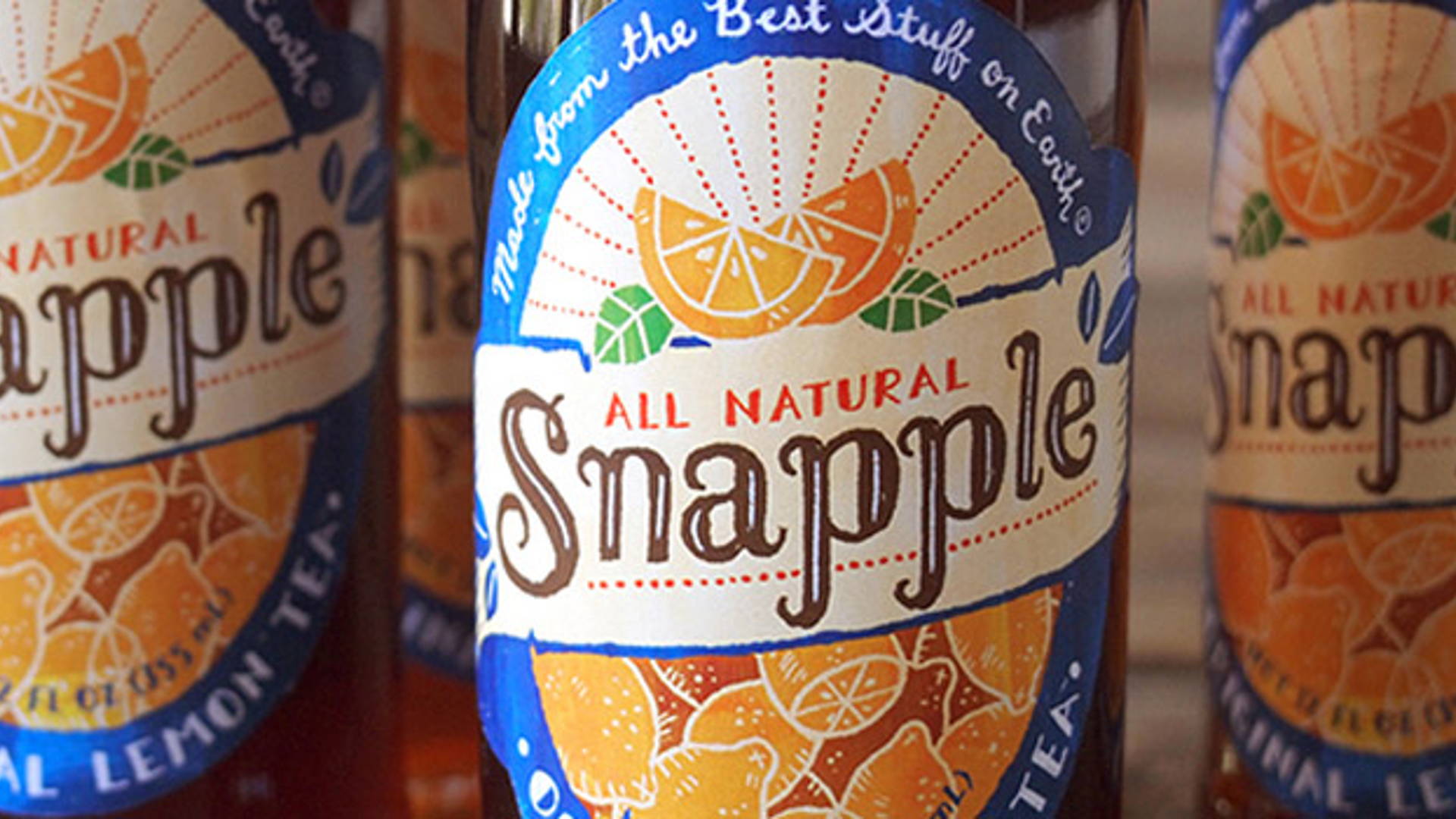 Concept: Snapple Re Design. Dieline