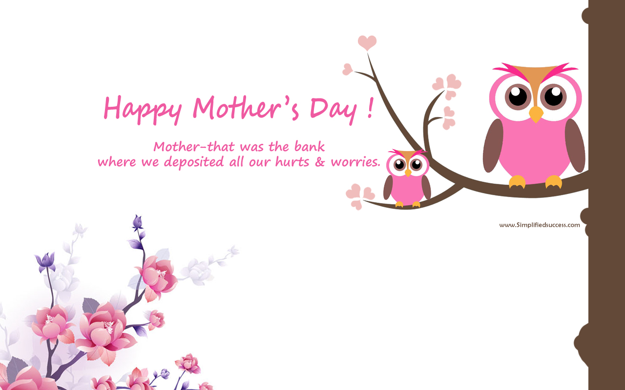 Mothers day background 1280x800