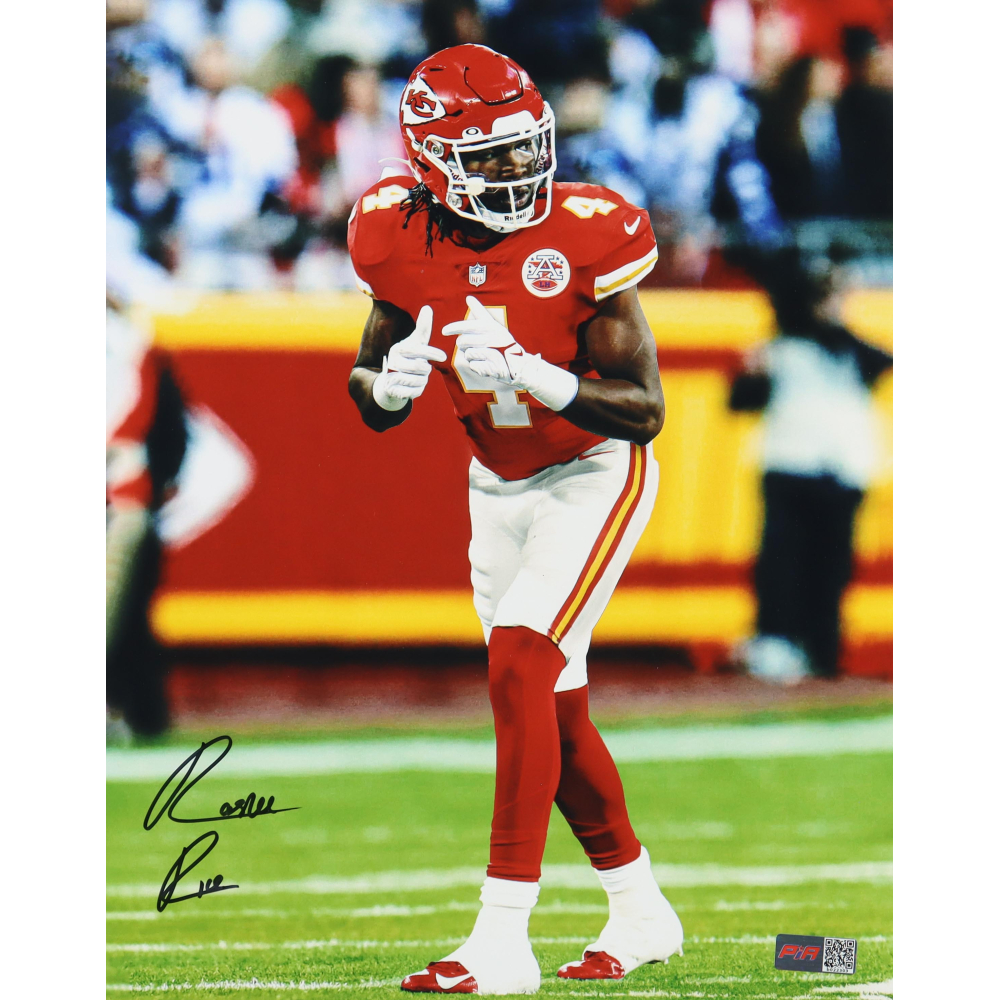 Rashee Rice Signed Cheifs 11x14 Photo