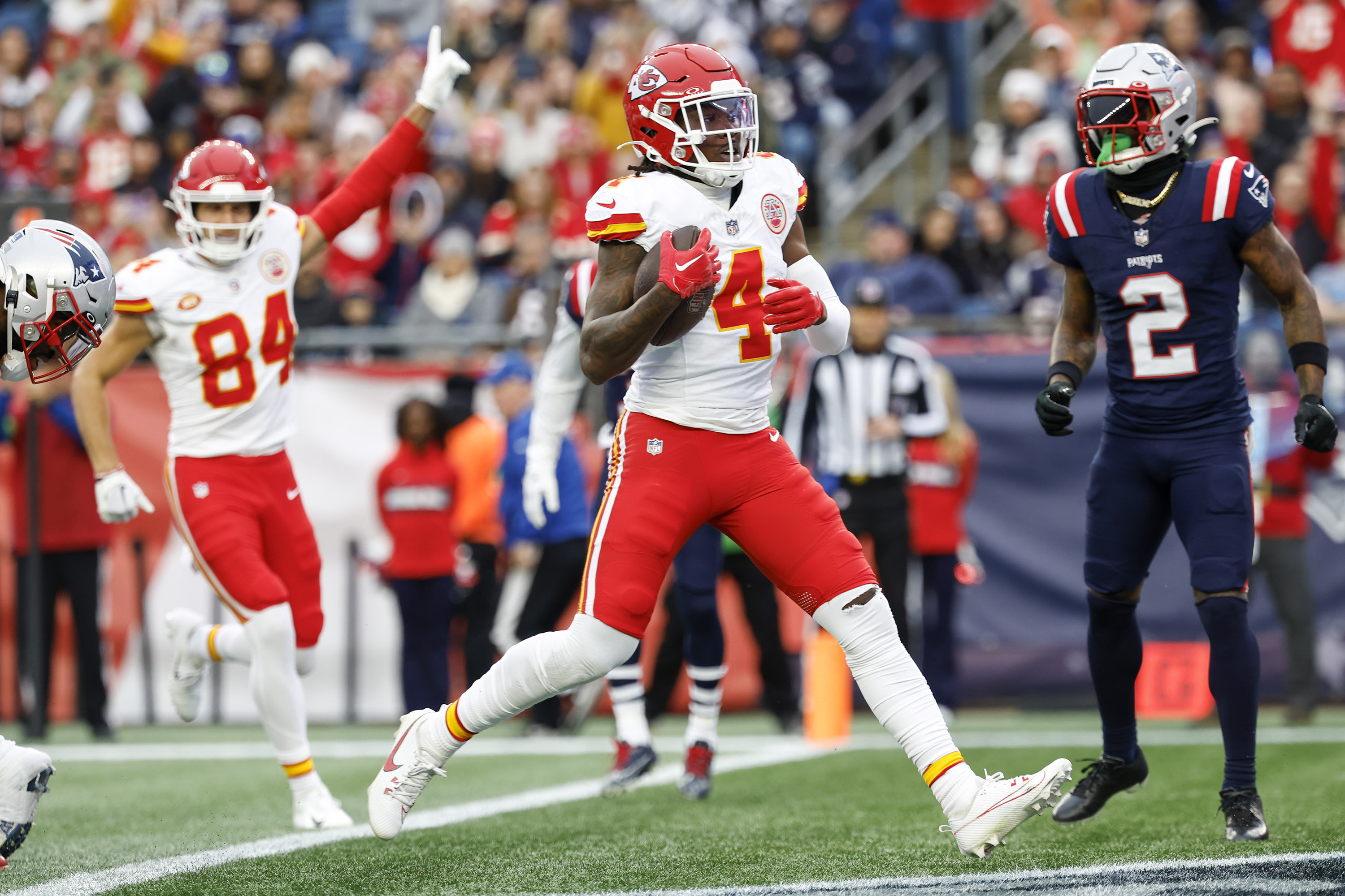 Rashee Rice sets Chiefs rookie record