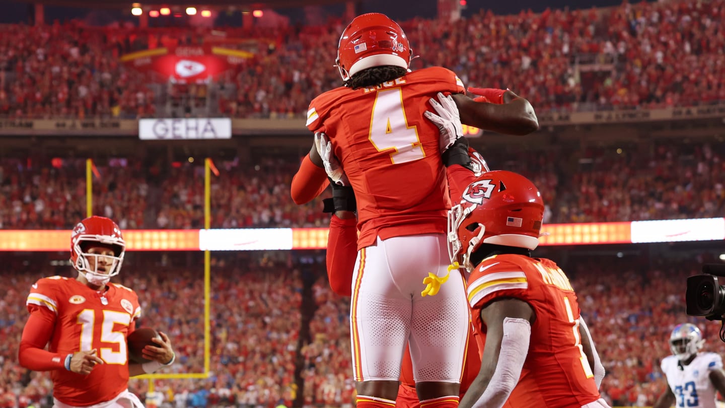 Rookie Rashee Rice scores Kansas City