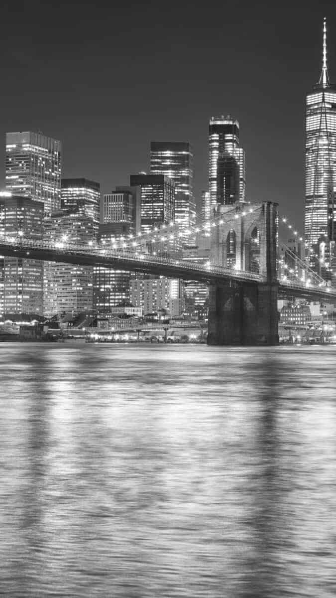 Black & White NYC iPhone Wallpaper