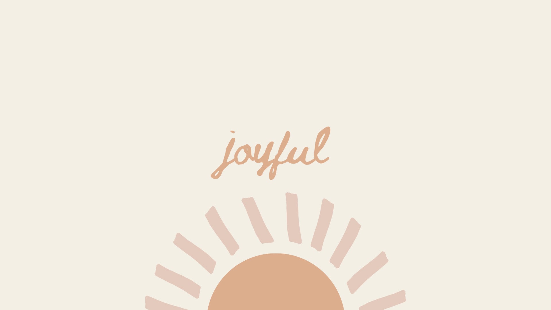 Boho Christmas Desktop Wallpaper