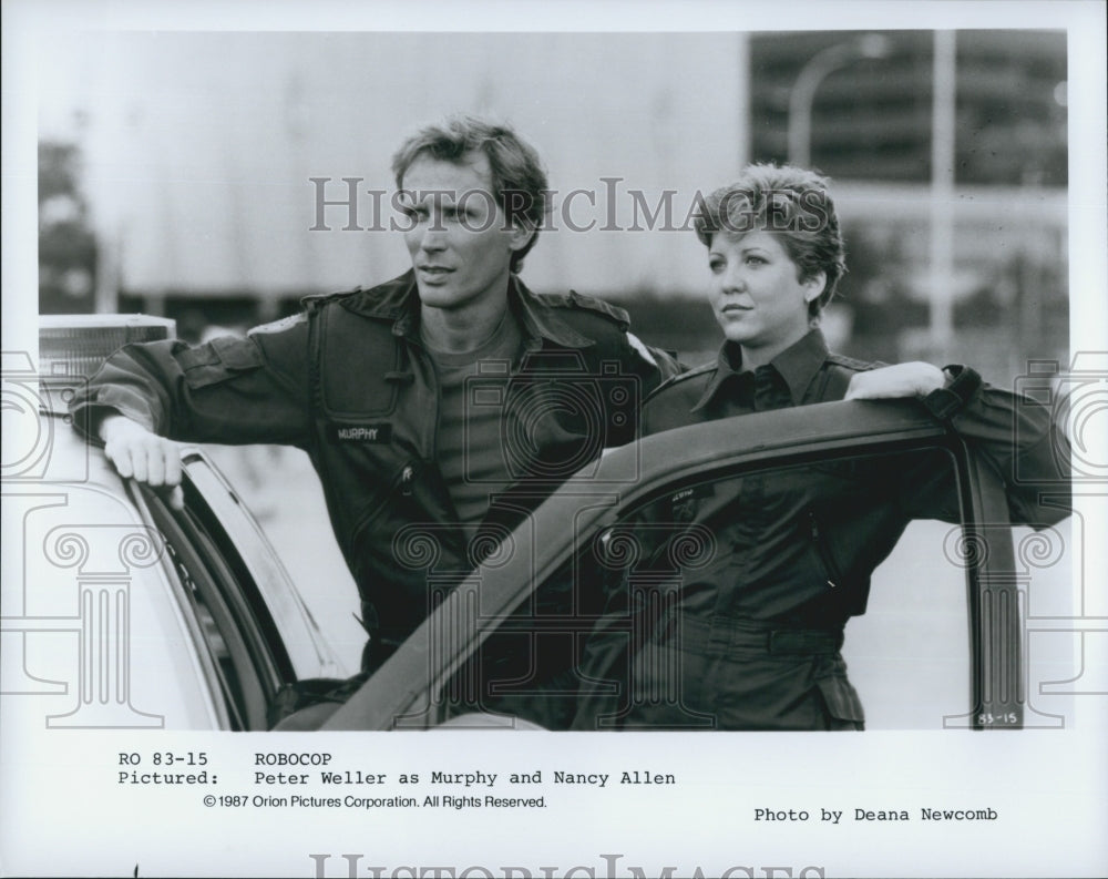 Robocop Peter Weller & Nancy