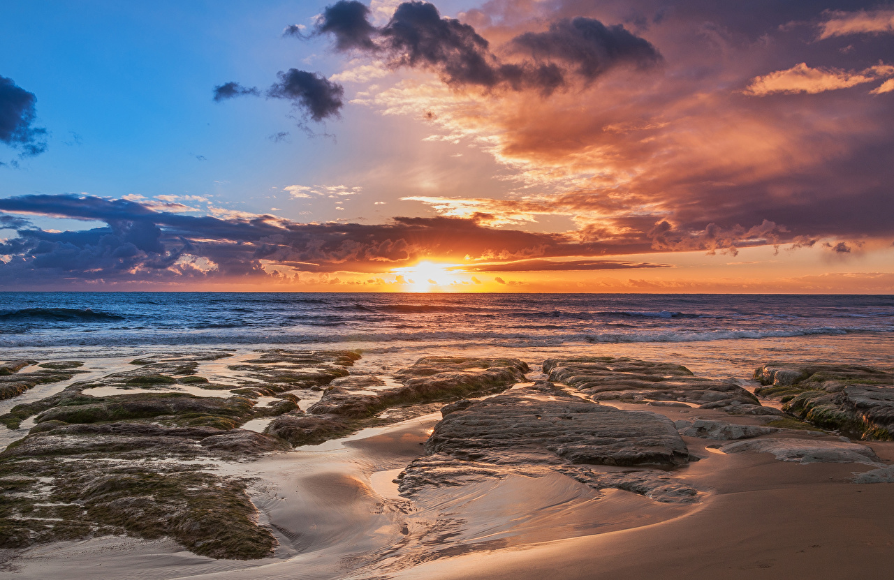 Wallpaper Sicily Italy Nature Sky