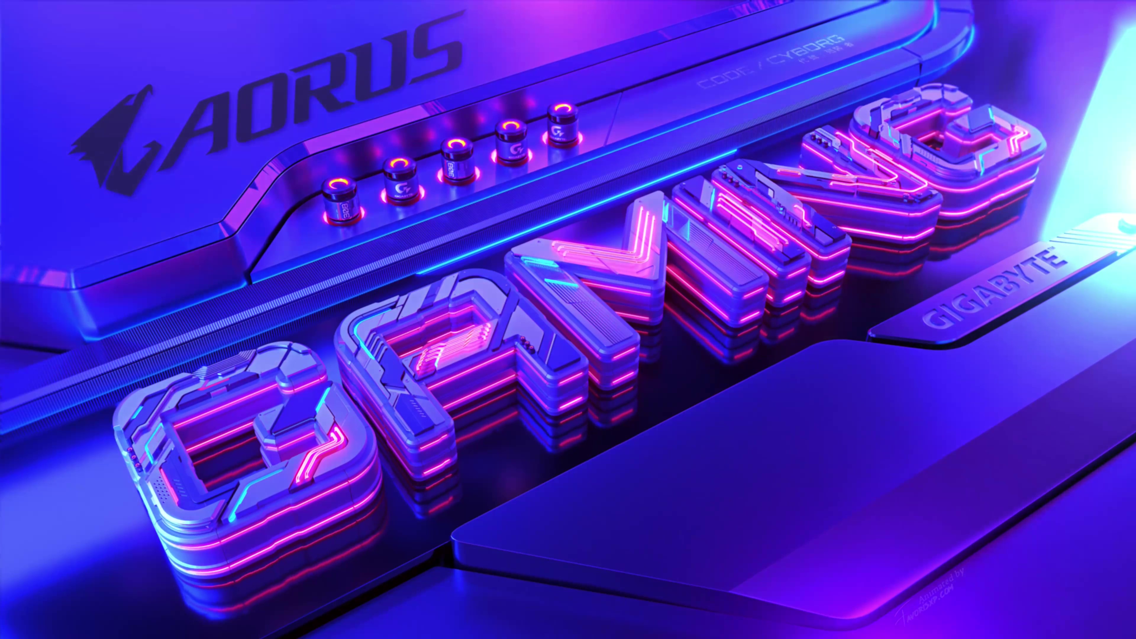 Code Cyborg Gaming AORUS Animated