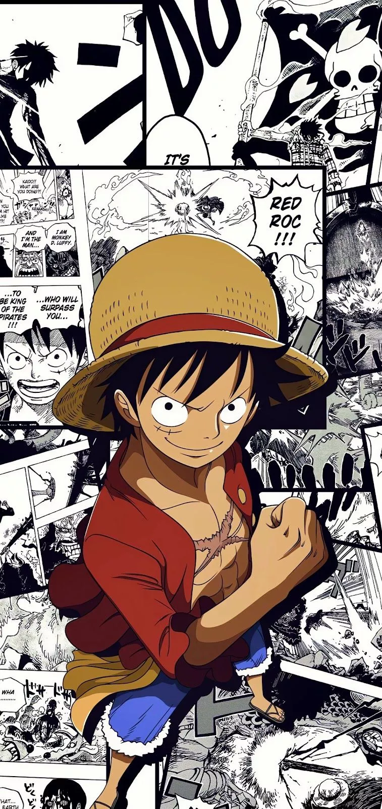 ONE PIECE LUFFY WALLPAPER MOBILE