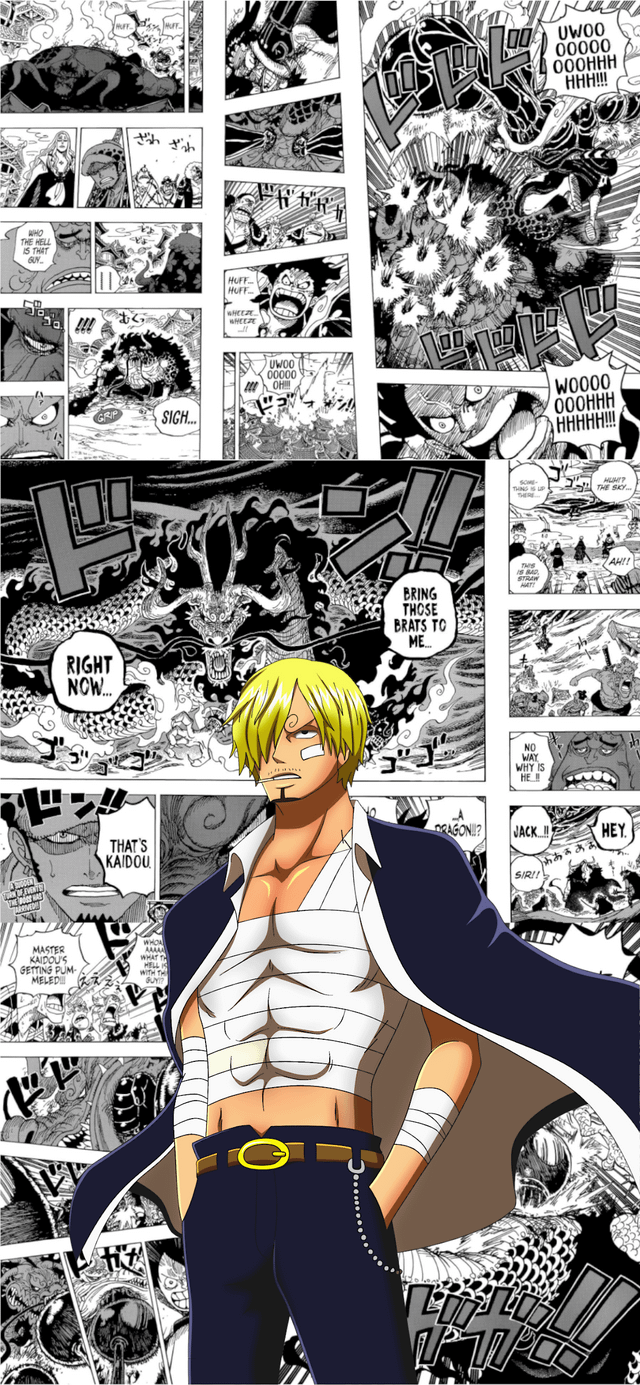 One Piece Manga Pop Wallpaper, r