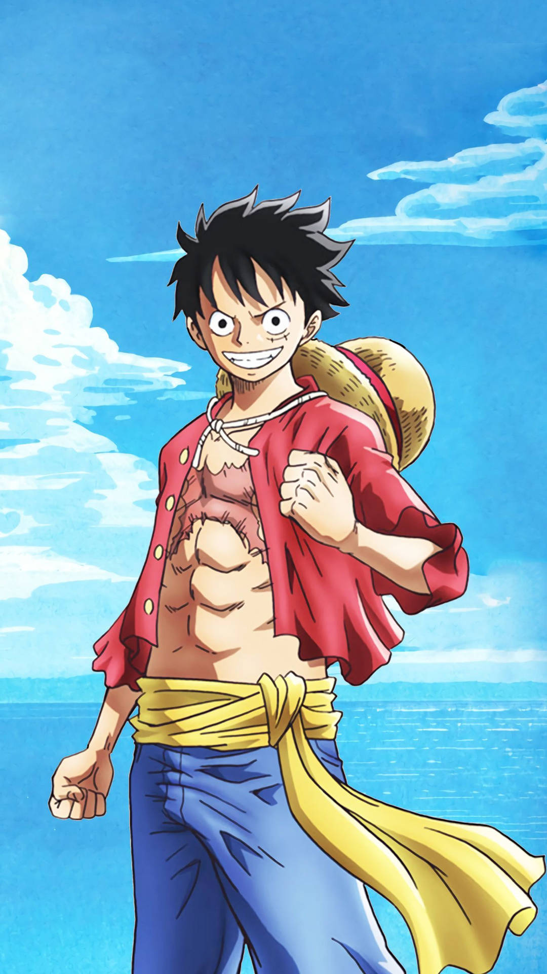 Download free One Piece Luffy iPhone
