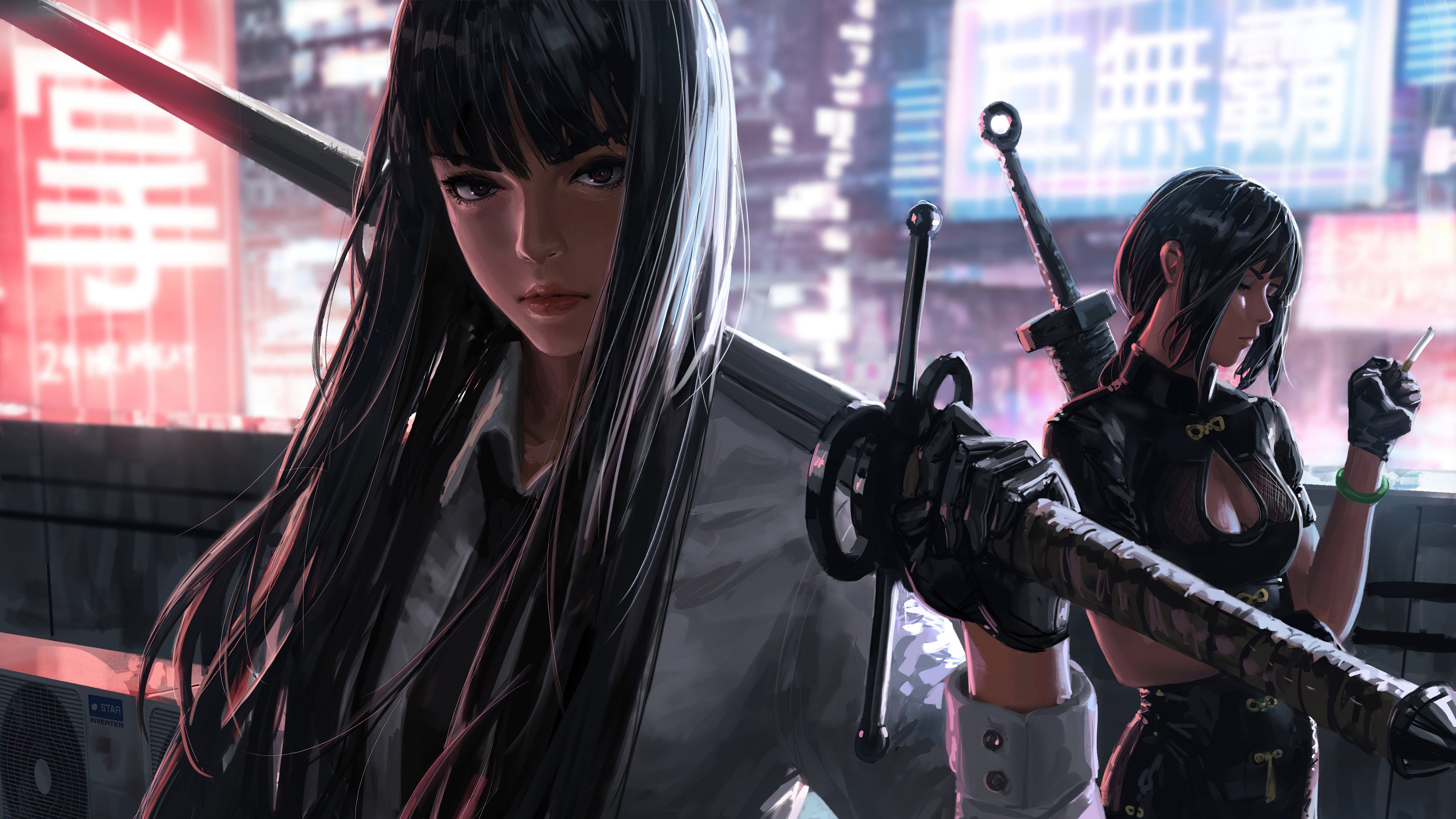 HD desktop wallpaper: Fantasy, Sword