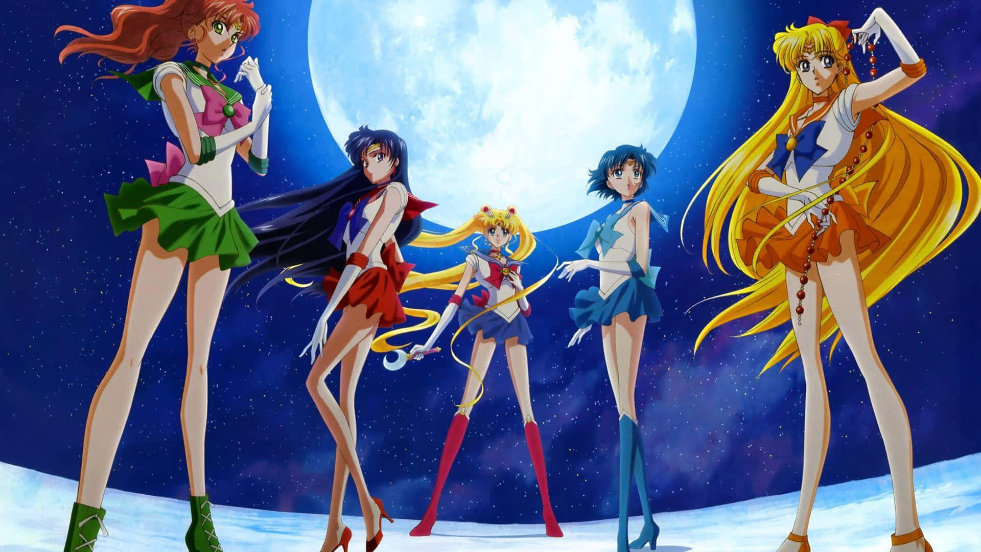 Earth in Sailor Moon Crystal Wallpaper