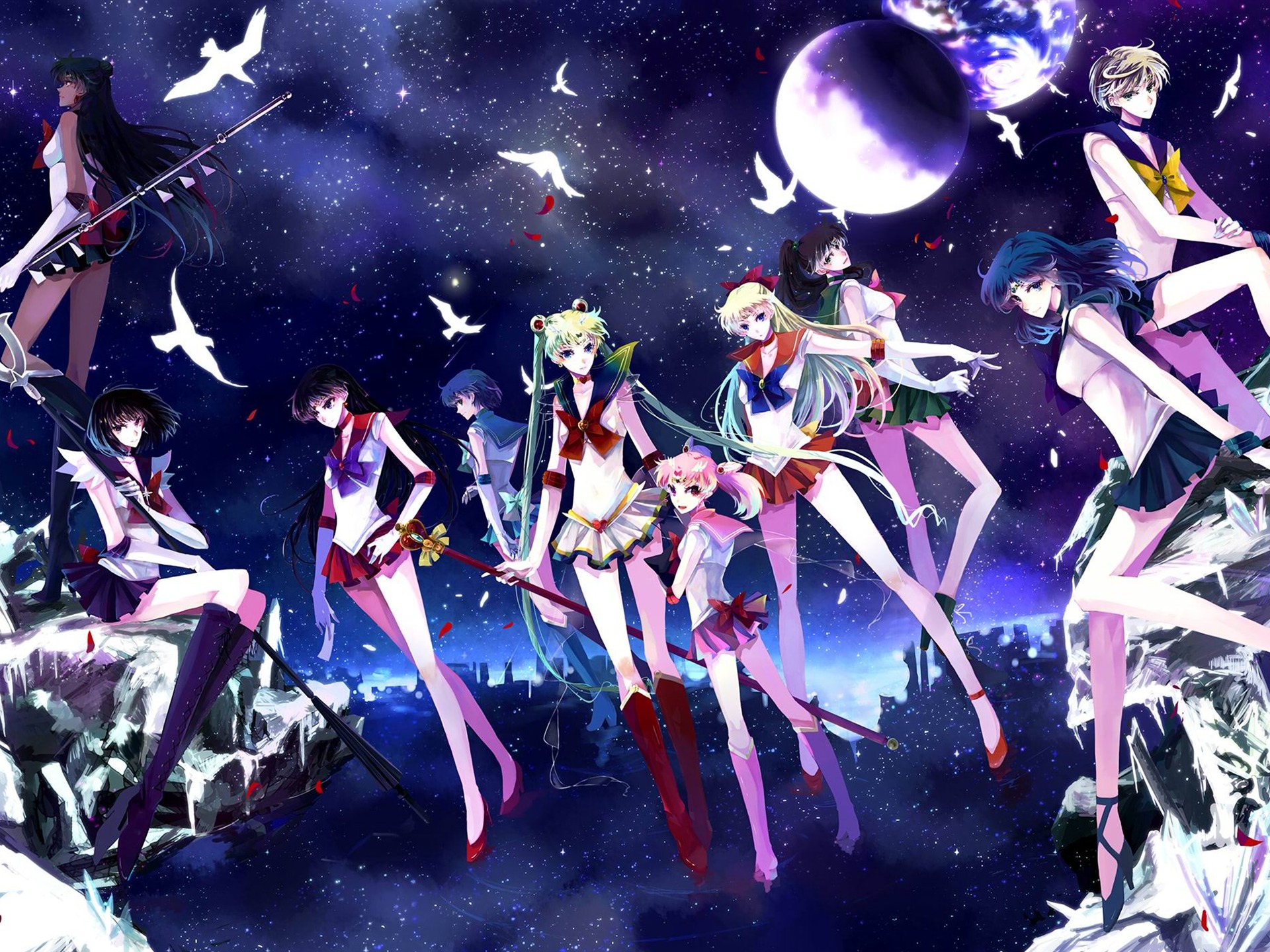 Sailor Moon Anime HD wallpaper 04