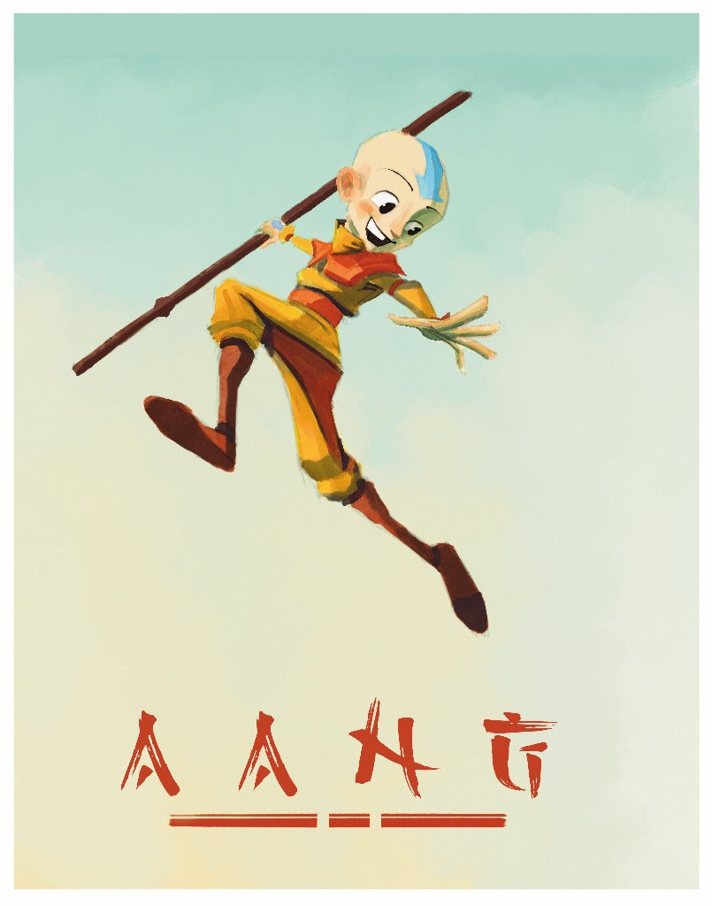 Last Airbender Premium Art Print