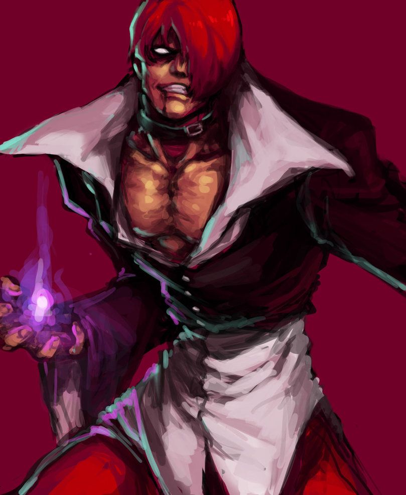 Orochi Iori. King of fighters, Capcom