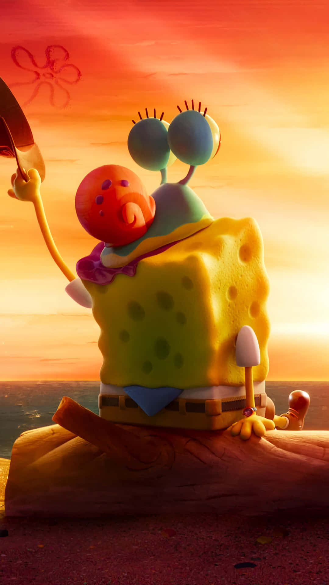 SpongeBob Pfp Sunset Portrait Size