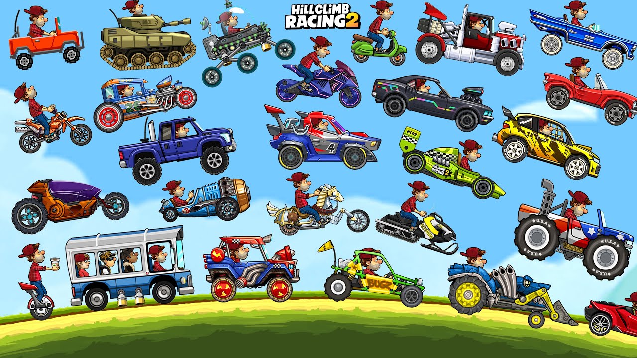 Hill Climb Racing 2 VEHICLES