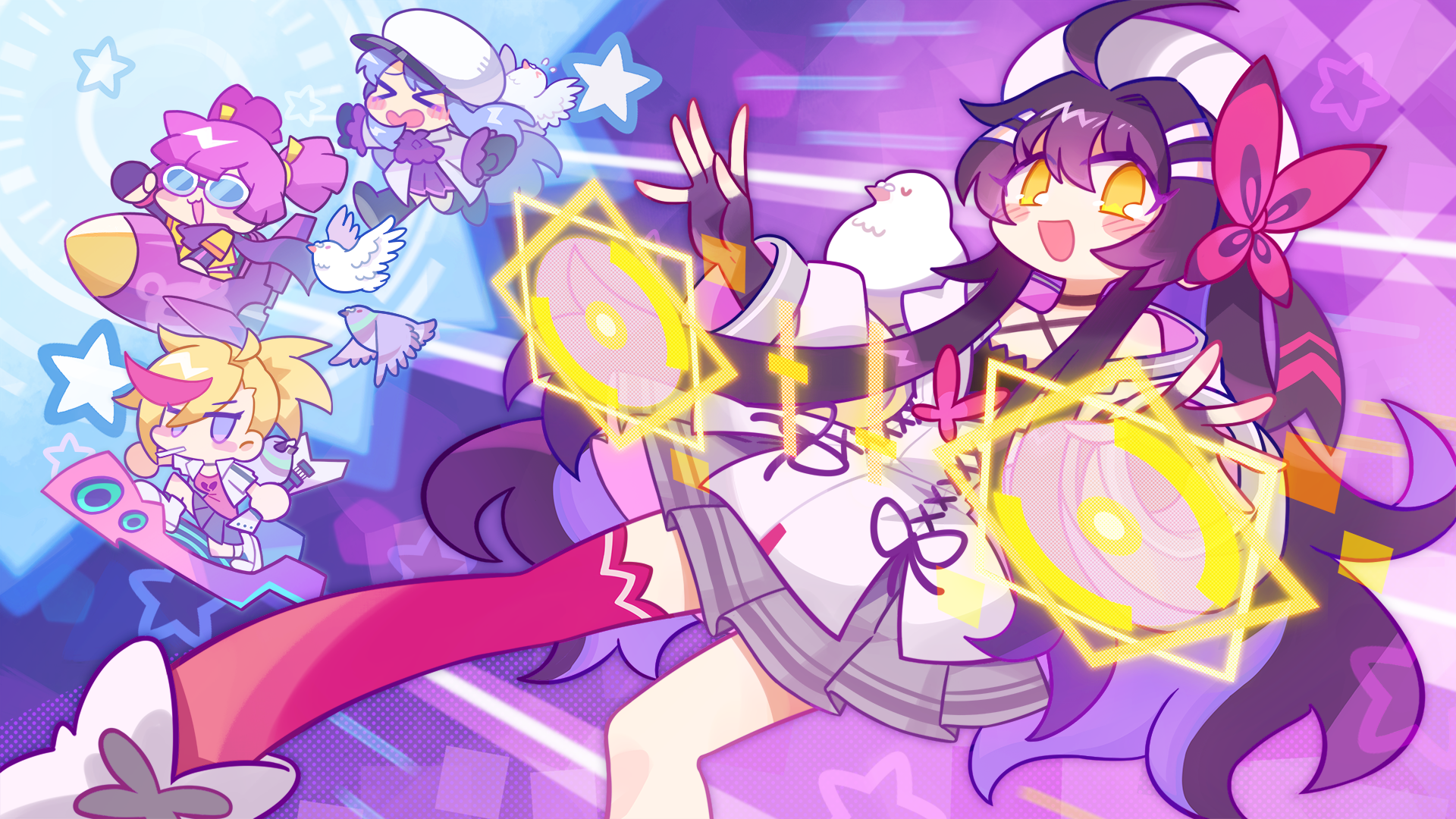 Video Game Muse Dash HD Wallpaper