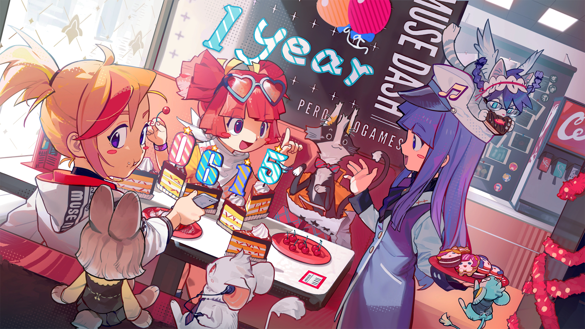 Video Game Muse Dash HD Wallpaper